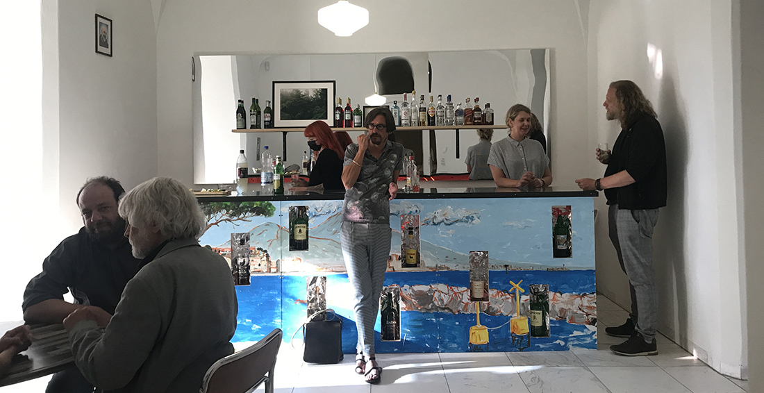 Bar Mezzigiorno auf Schloss Moyland